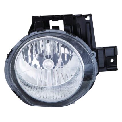 Headlight Assembly Composite Right Round Headlamp CAPA for Nissan Juke 2011–2014
