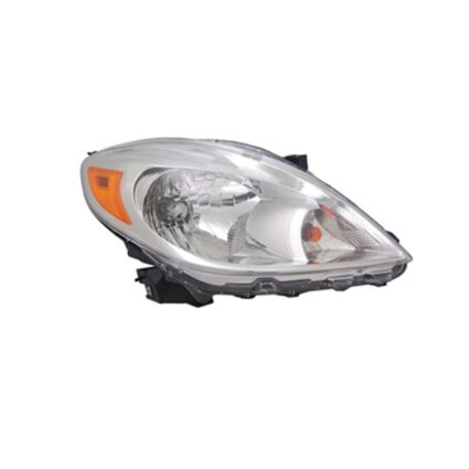 Headlight Assembly Composite Right CAPA for Nissan Versa Sedan 2012–2014
