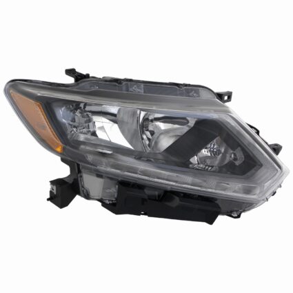 Headlight Assembly Composite Right Halogen for Nissan Rogue 2014–2016