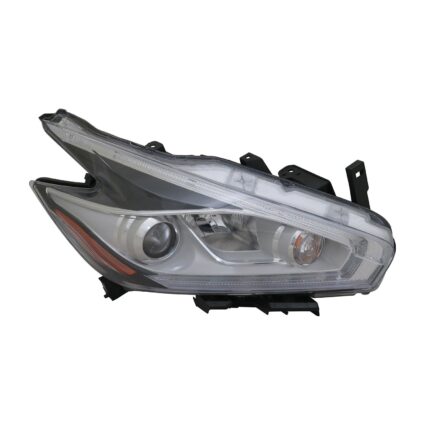 Headlight Assembly Composite Right Halogen CAPA for Nissan Murano 2015–2016