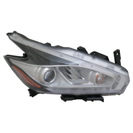 Headlight Assembly Composite Right LED CAPA for Nissan Murano 2015–2017