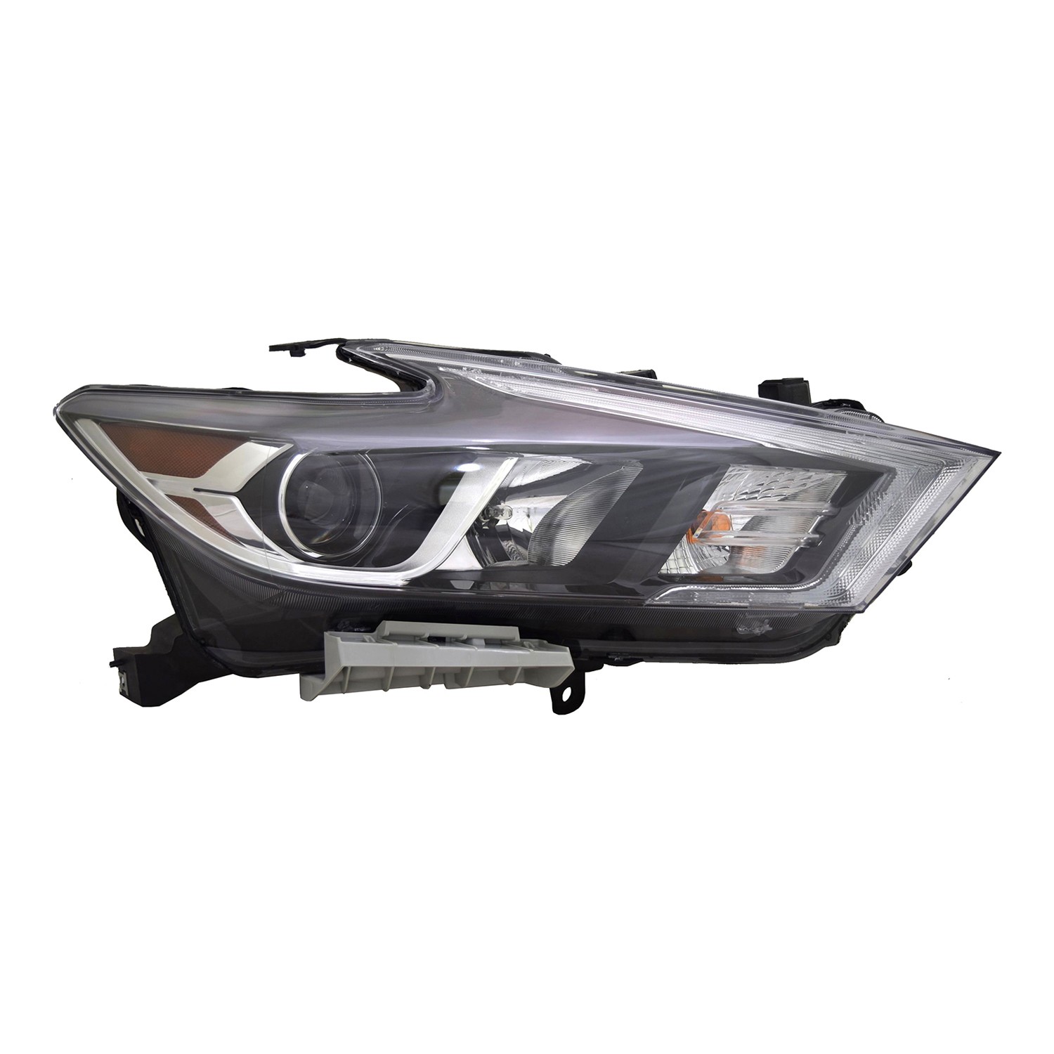 Headlight Assembly Composite Right LED CAPA for Nissan Maxima Platinum SR 2016–2018