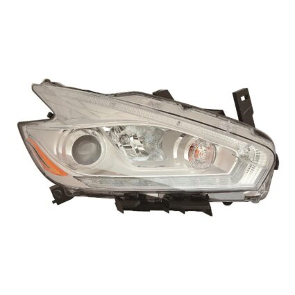 Headlight Assembly Composite Right Halogen CAPA for Nissan Murano 2017