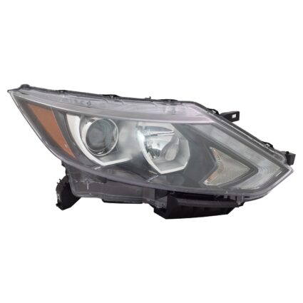 Headlight Assembly Composite Right Halogen CAPA for Nissan Qashqai Rogue Sport