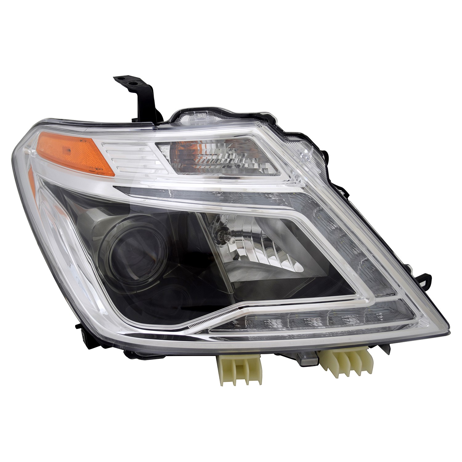 Headlight Assembly Composite Right CAPA for Nissan Armada 2017–2020