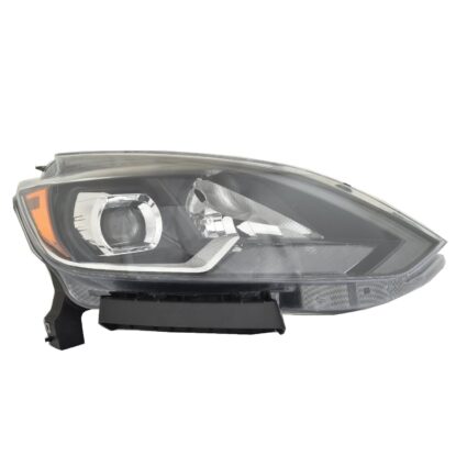 Headlight Assembly Composite Right LED CAPA for Nissan Sentra 2018–2019
