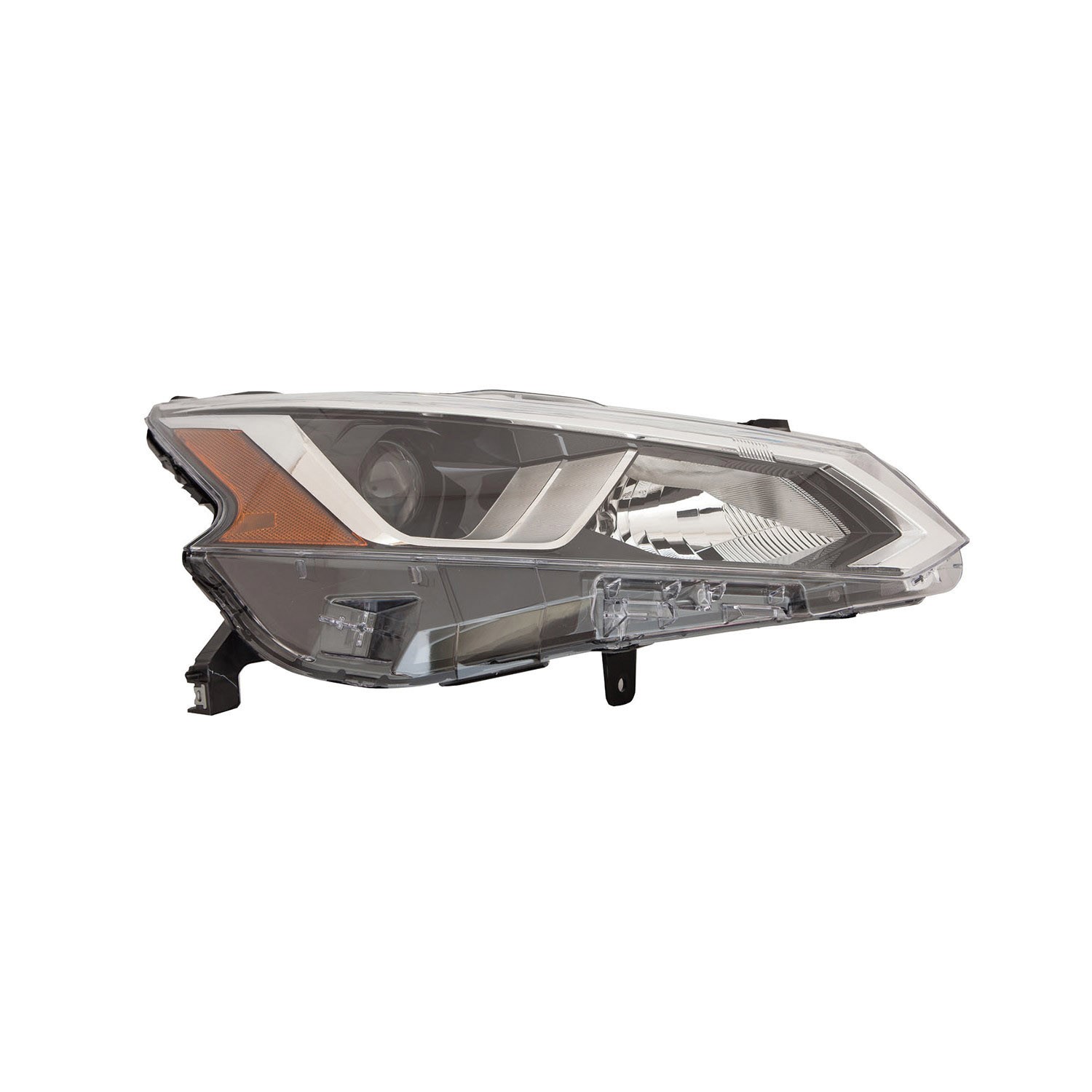 Headlight Assembly Composite Right Halogen w/o Auto Leveling for Nissan Altima 2019–2021