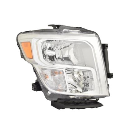 Headlight Assembly Composite Right Halogen CAPA for Nissan TITAN S SV 2020–2023