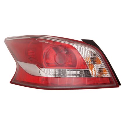 Tail Light Assembly Left CAPA for Nissan Altima Sedan 2013