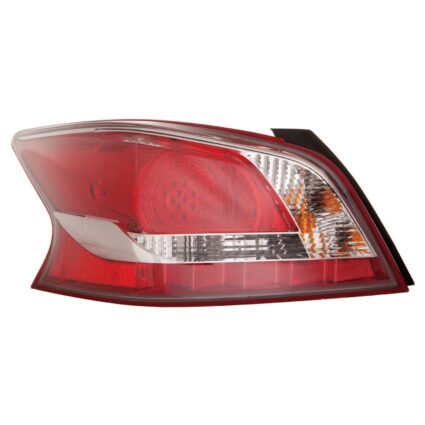 Tail Light Assembly Left LED CAPA for Nissan Altima Sedan 2013