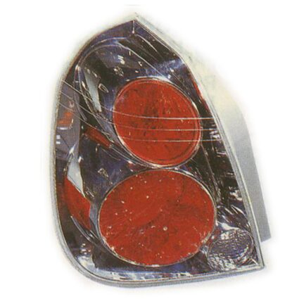 Tail Light Assembly Right w/Chrome Rim for Nissan Altima S SL SE Base 2005–2006