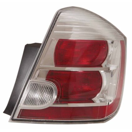 Tail Light Assembly Right CAPA for Nissan Sentra S SL Base 2010–2012