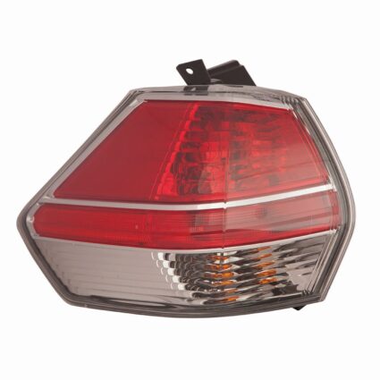 Tail Light Assembly Left Outer CAPA for Nissan Rogue 2014–2016