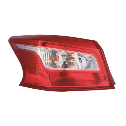 Tail Light Assembly Left Outer for Nissan Sentra 2016–2019