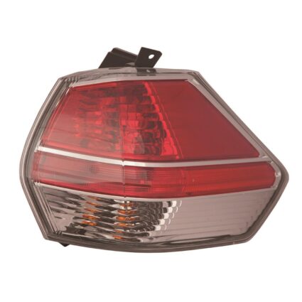 Tail Light Assembly Right Outer CAPA for Nissan Rogue 2014–2016