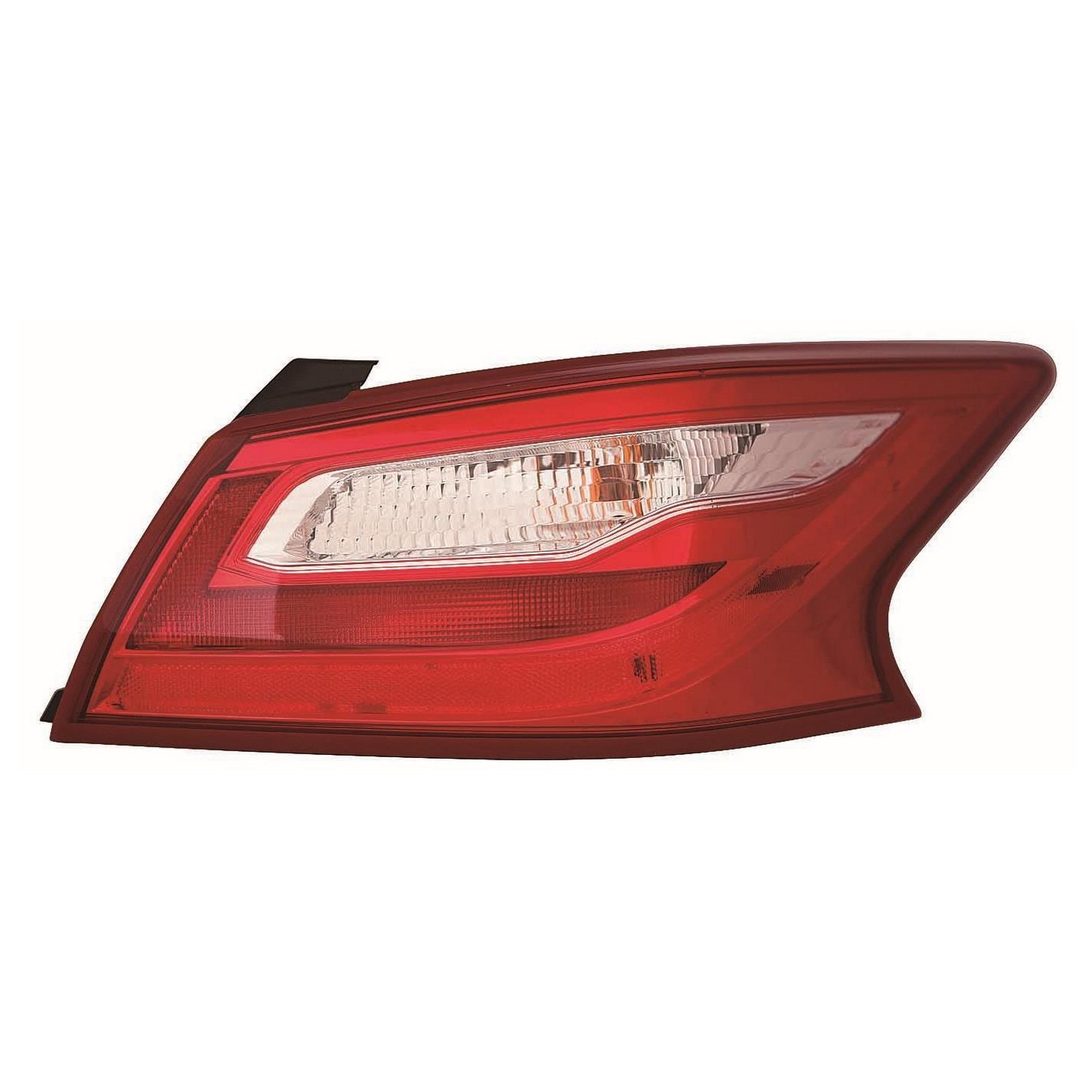 Tail Light Assembly Right Outer w/Smoke Lens CAPA for Nissan Altima Sedan 2017
