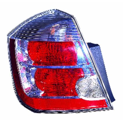 Tail Light Housing Left Includes Lens NSF for Nissan Sentra 2007–2009