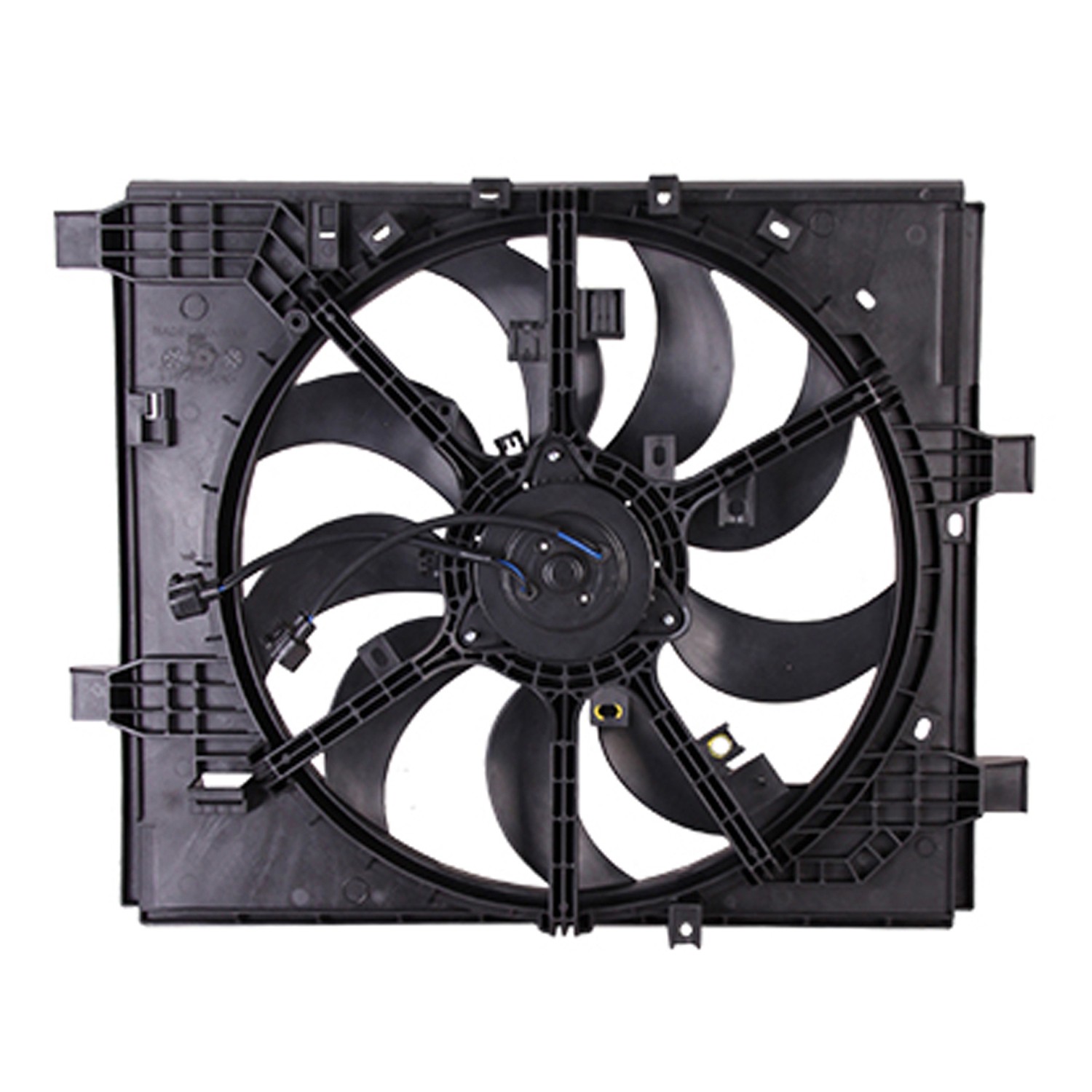 Engine Cooling Fan Assembly Motor/Blade/Shroud Assy for Nissan Juke S SL SV Nismo Nismo RS 2015–2017