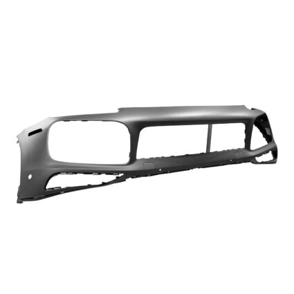 Bumper Cover Front w/Sport Design Pkg w/Park Assist Primed for Porsche Cayenne S Base 2019