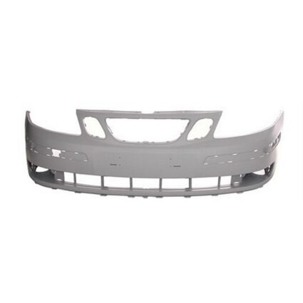 Bumper Cover Front w/o Headlamp Washers Primed for Saab 9-3 Convertible Sedan 2003–2007