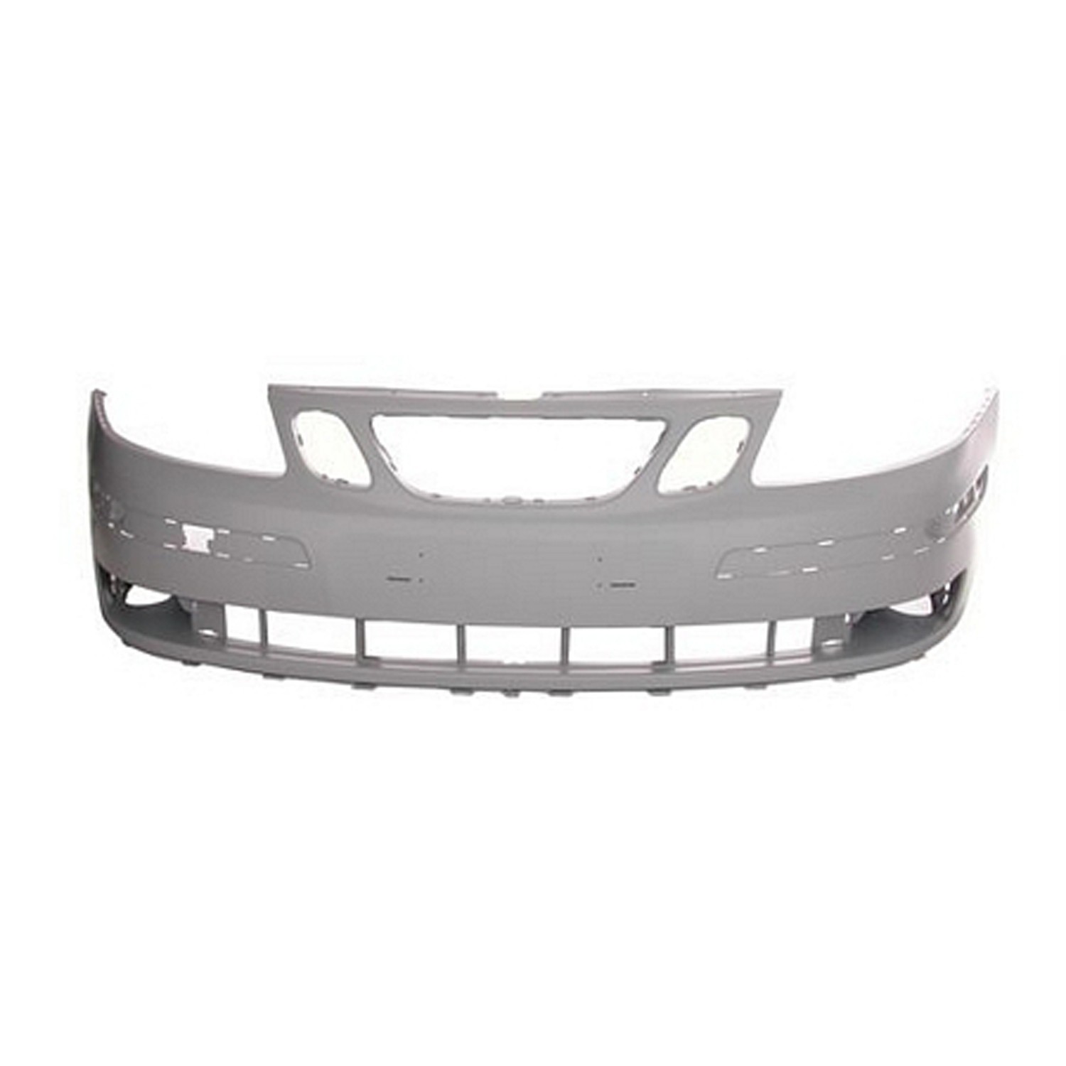 Bumper Cover Front w/o Headlamp Washers Primed for Saab 9-3 Convertible Sedan 2003–2007