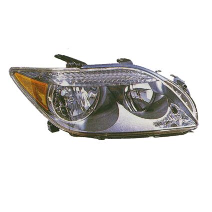 Headlight Assembly Composite Left Lens & Housing for Scion tC 2005–2007