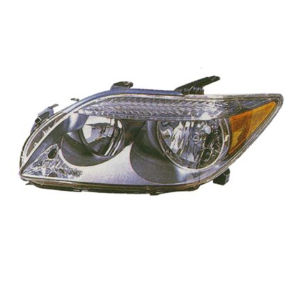 Headlight Assembly Composite Right Lens & Housing for Scion tC 2005–2007