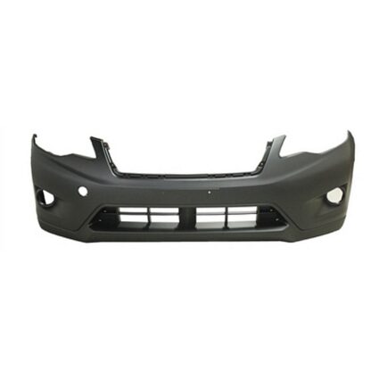 Bumper Cover Front w/Textured Lower Primed for Subaru XV Crosstrek 2013–2015
