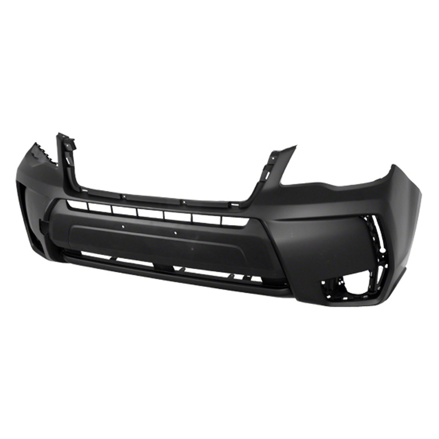 Bumper Cover Front Textured Center Area Primed CAPA for Subaru Forester 2014–2018