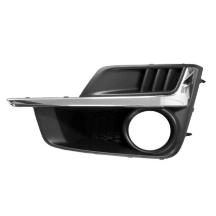 Bumper Insert Front Left Fog Lamp Bezel w/Fog Lamps w/Chrome Molding for Subaru Impreza 2015–2016