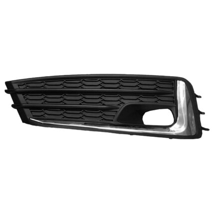 Bumper Insert Front Left w/Chrome Trim Fog Lamp Bezel w/Fog Lamps for Subaru Impreza Sedan Hatchback 2020–2023