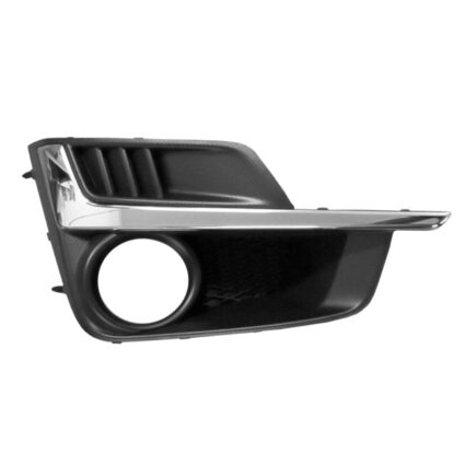 Bumper Insert Front Right Fog Lamp Bezel w/Fog Lamps w/Chrome Molding for Subaru Impreza 2015–2016