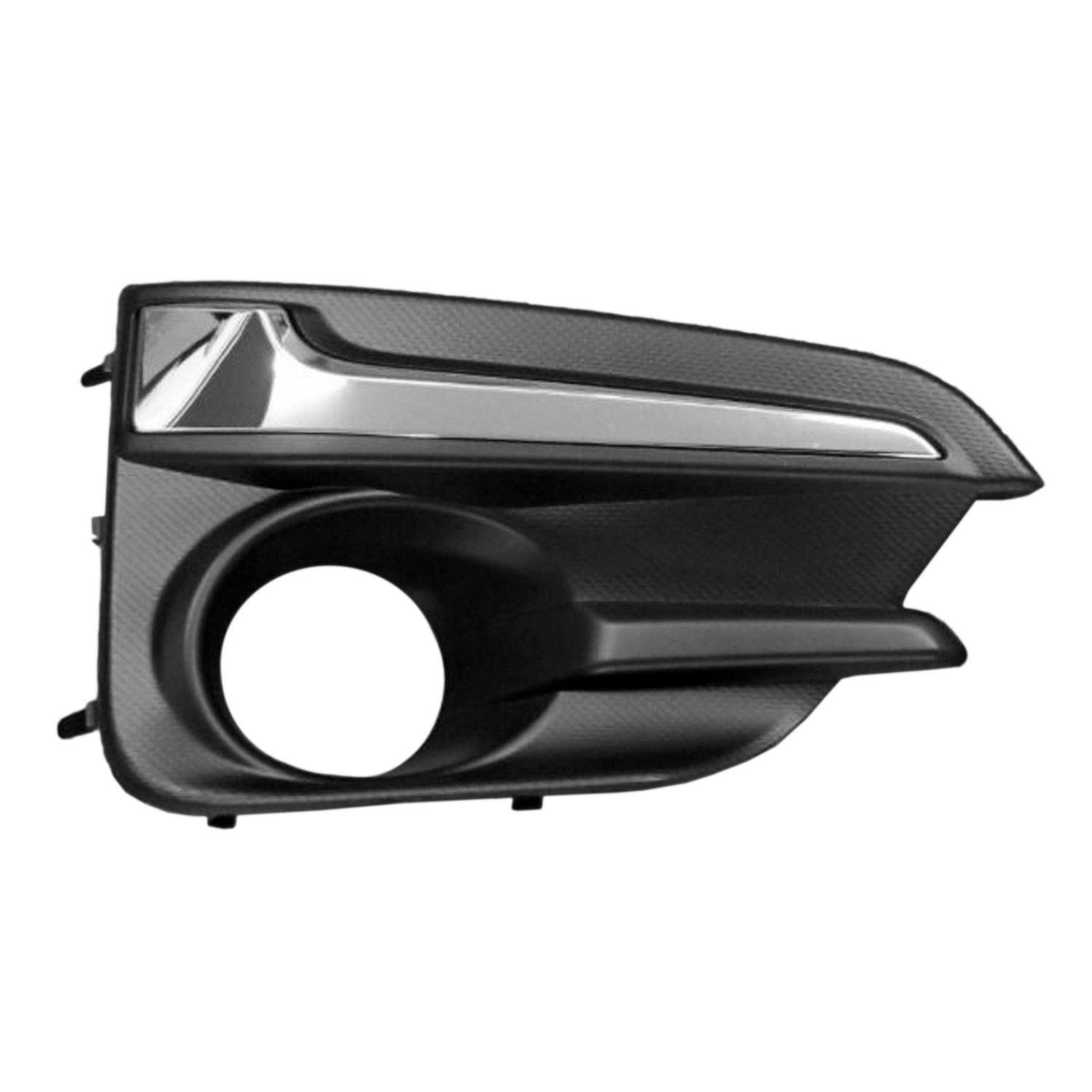 Bumper Insert Front Right Fog Lamp Bezel w/Fog Lamps w/Chrome Trim for Subaru Impreza Sedan Hatchback 2017–2019