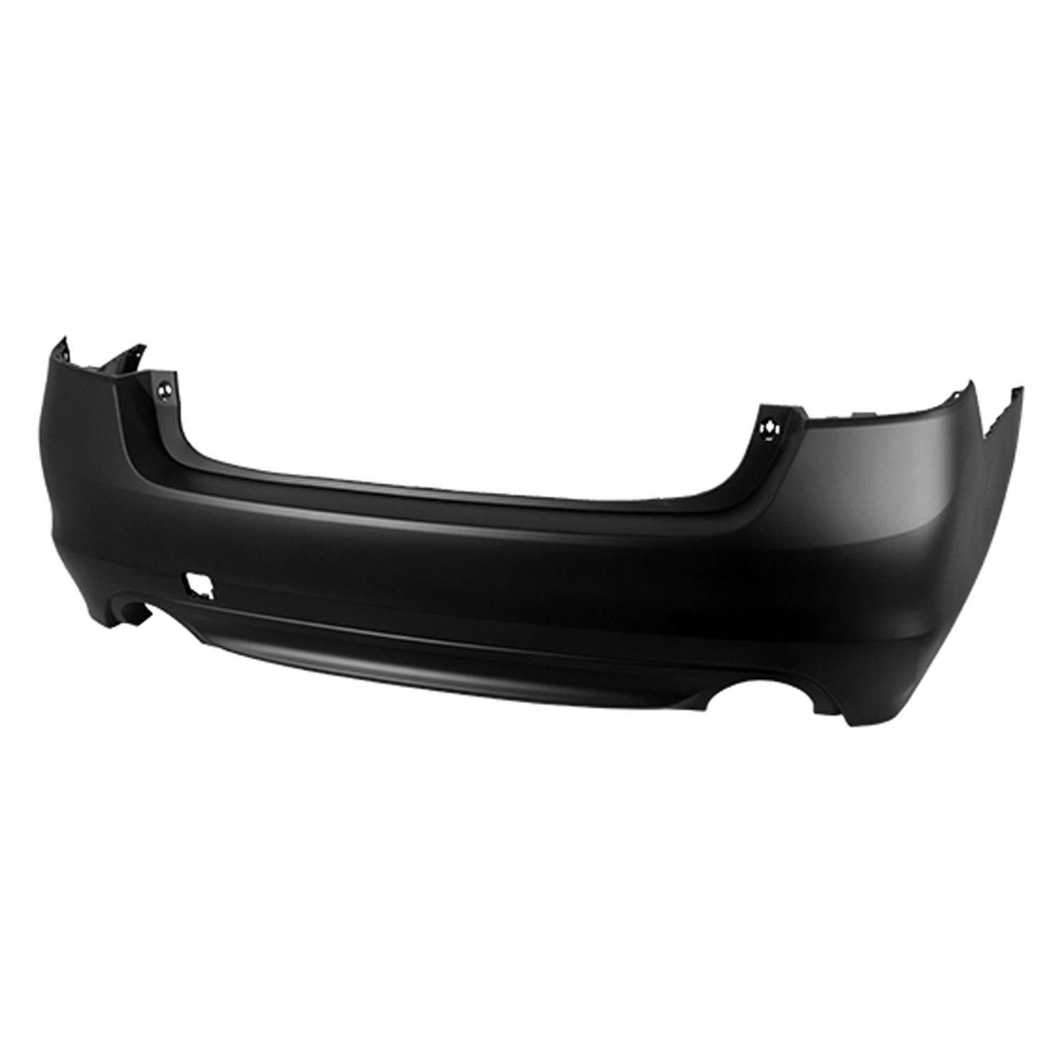 Bumper Cover Rear w/o Park Assist Primed for Subaru Legacy 2015–2017