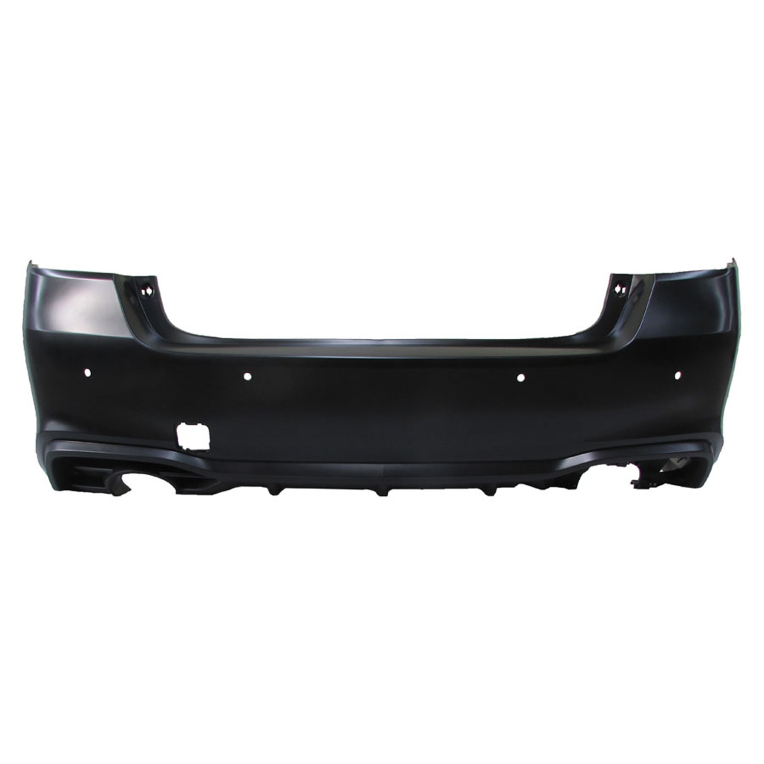 Bumper Cover Rear w/Object Sensors w/Textured Lower Primed for Subaru Legacy 2018–2019