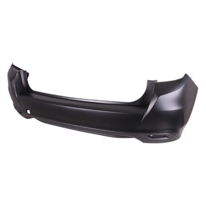 Bumper Cover Rear w/o Object Sensors w/Textured Lower Primed for Subaru Impreza Hatchback 2017–2023