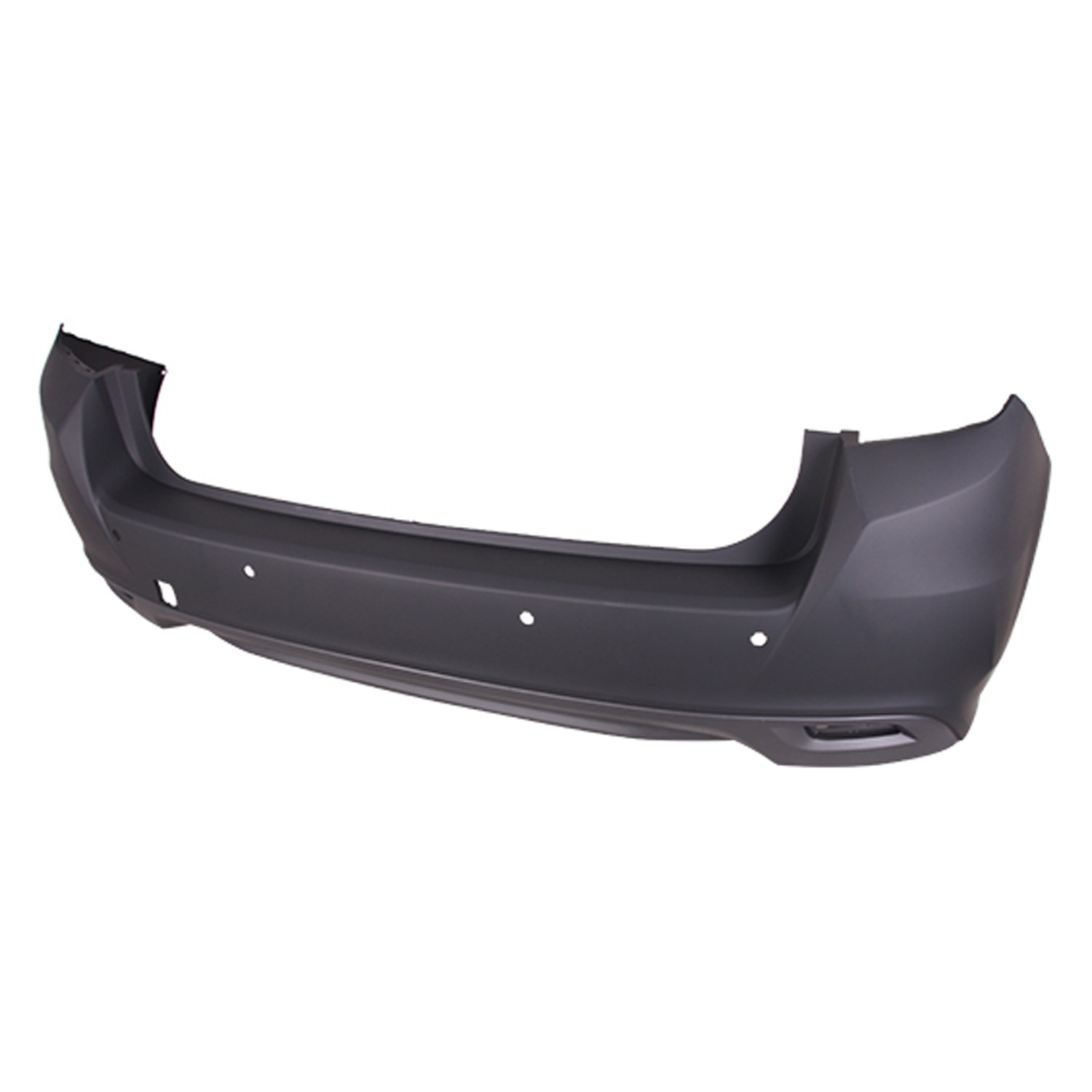 Bumper Cover Rear w/Object Sensors w/Textured Lower Primed CAPA for Subaru Impreza Hatchback 2017–2023