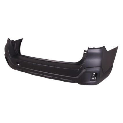 Bumper Cover Rear w/o Object Sensors Textured Lower Primed for Subaru Outback 2018–2019