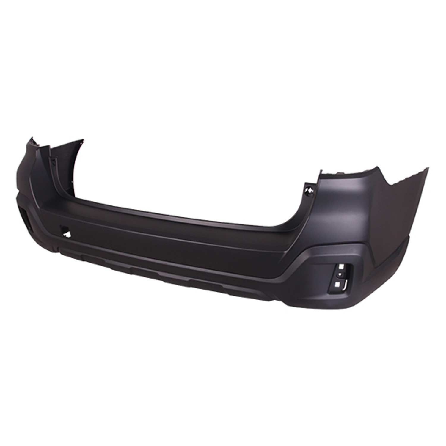 Bumper Cover Rear w/o Object Sensors Textured Lower Primed CAPA for Subaru Outback 2018–2019