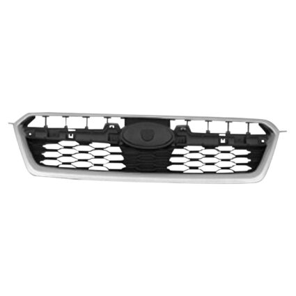 Grille Assembly Silver Bezel for Subaru Impreza 2012–2014