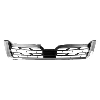 Grille Assembly Lower Matte Black w/Chrome Molding CAPA for Subaru Forester 2017–2018