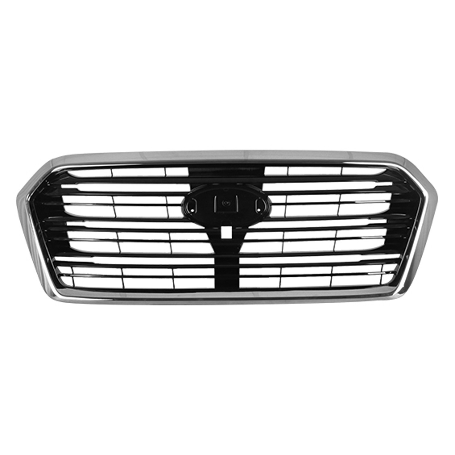 Grille Assembly w/Front View Camera Black/Chrome CAPA for Subaru Ascent Premier Touring 2019–2022