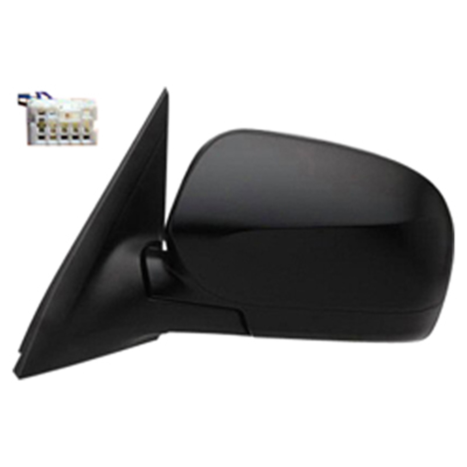 Door Mirror Assembly Left Power Non-Heated w/o Signal Lamp for Subaru Forester 2011–2013