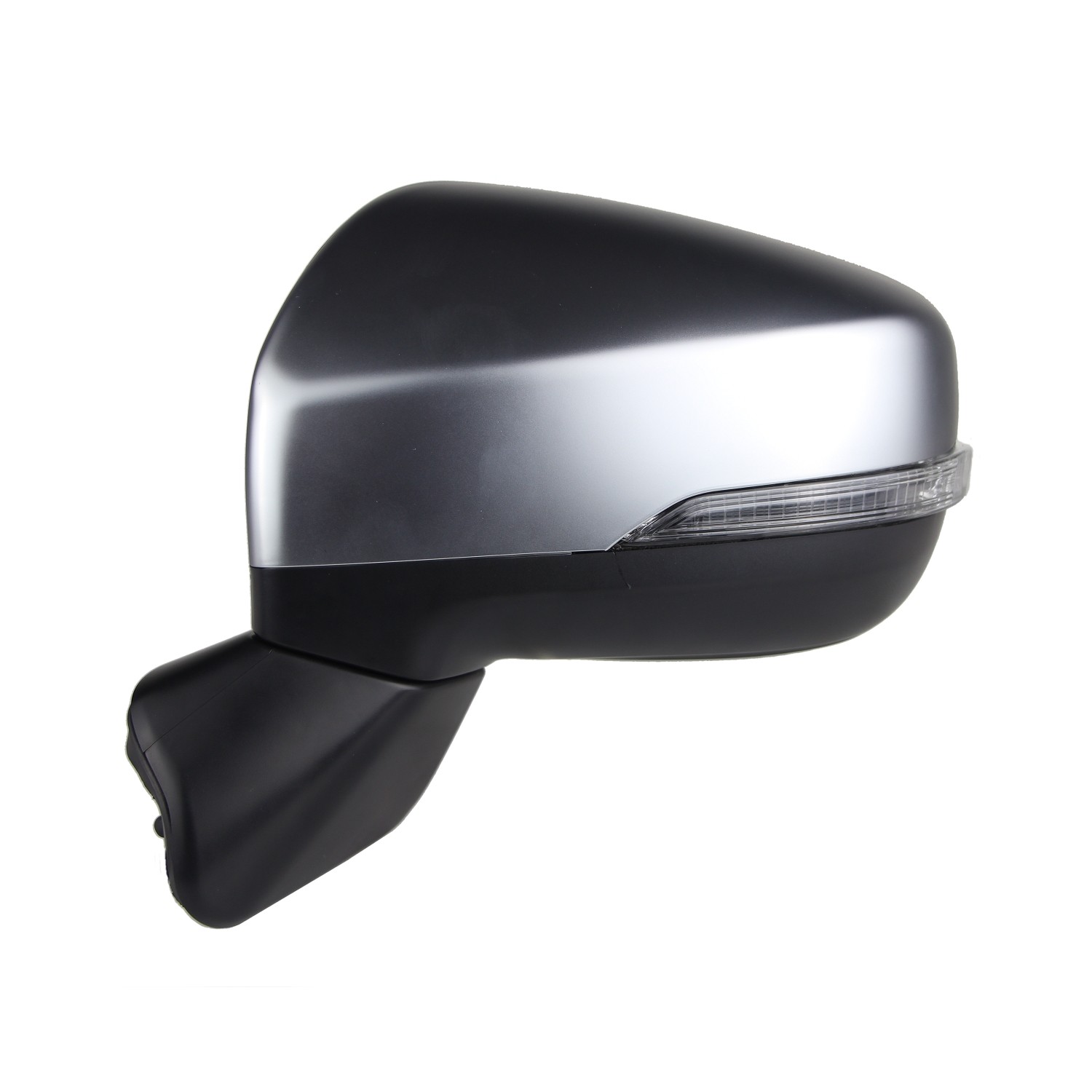 Door Mirror Left w/Signal Lamp w/BSD w/Memory w/Cover Satin Chrome for Subaru Forester 2019–2021