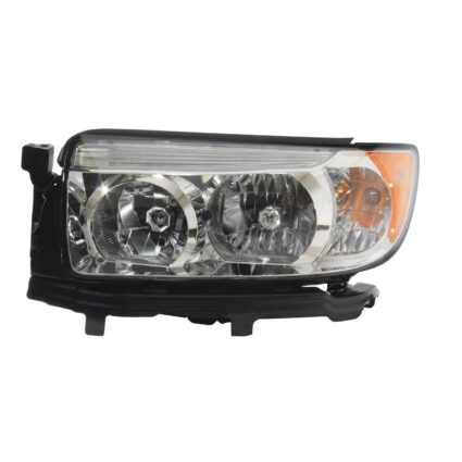 Headlight Assembly Composite Left Halogen w/o Sport Pkg CAPA for Subaru Forester 2006–2008