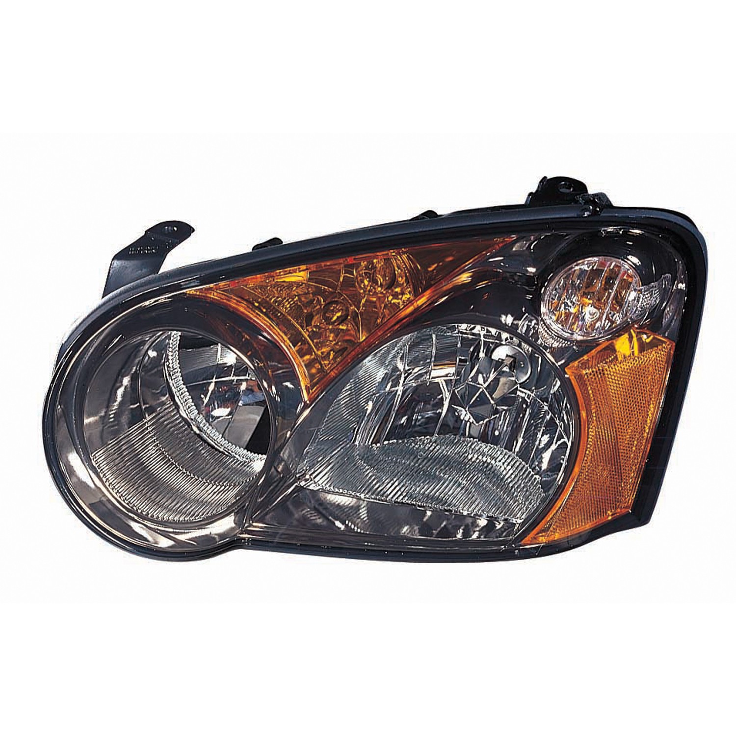 Headlight Assembly Composite Left w/o HID CAPA for Subaru Impreza 2005