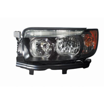 Headlight Assembly Composite Left Halogen w/Sport Pkg CAPA for Subaru Forester 2007–2008