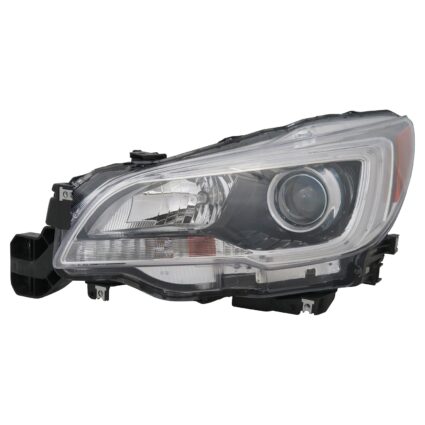 Headlight Assembly Composite Left Halogen CAPA for Subaru Outback 2015–2017