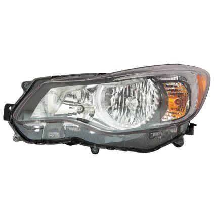 Headlight Assembly Composite Left From 9-13 Halogen CAPA for Subaru Impreza XV Crosstrek