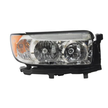 Headlight Assembly Composite Right Halogen w/o Sport Pkg CAPA for Subaru Forester 2006–2008